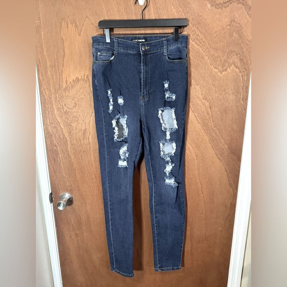 Fashion Nova High‎ Waisted jeans size 15